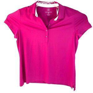 Fairway & Green X-Large Pink Golf Polo Shirt New 10h
